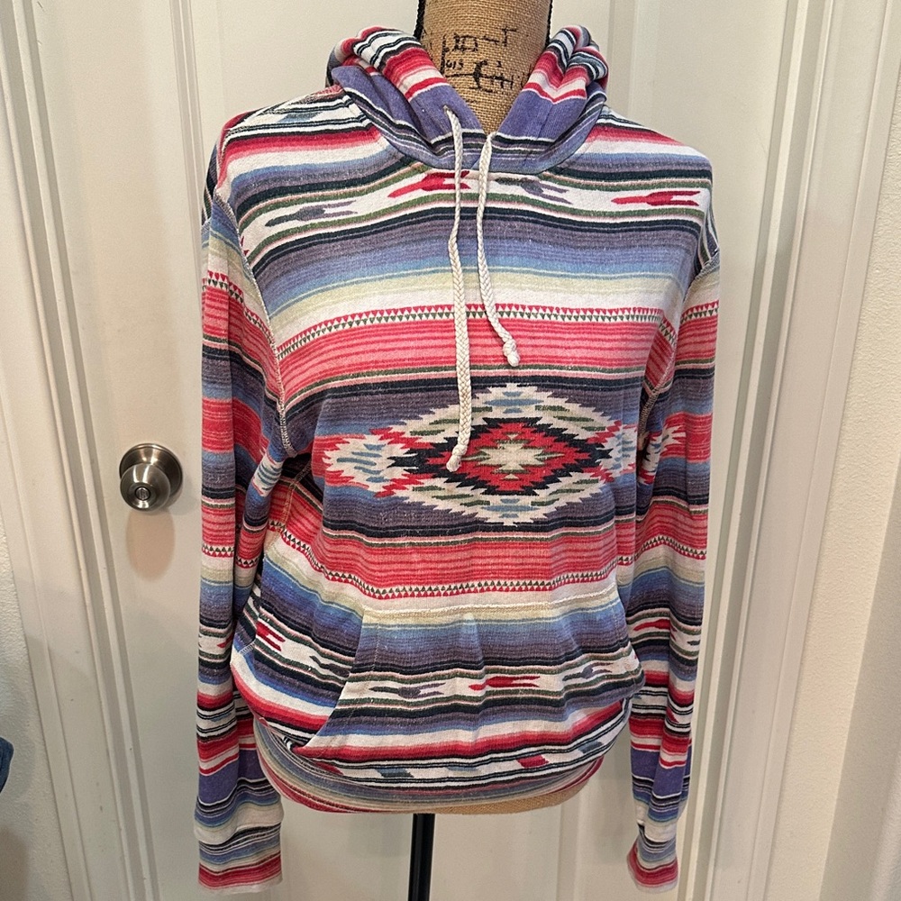 Polo Ralph Lauren Aztec Hoodie size Small